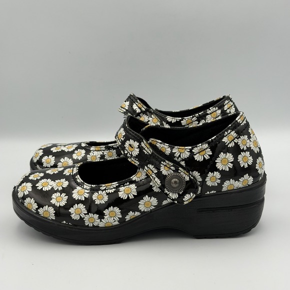 Easy Works Easy Street Daisy Floral Mary Jane Comfort Shoes 8.5W Cottagecore - Picture 3 of 9